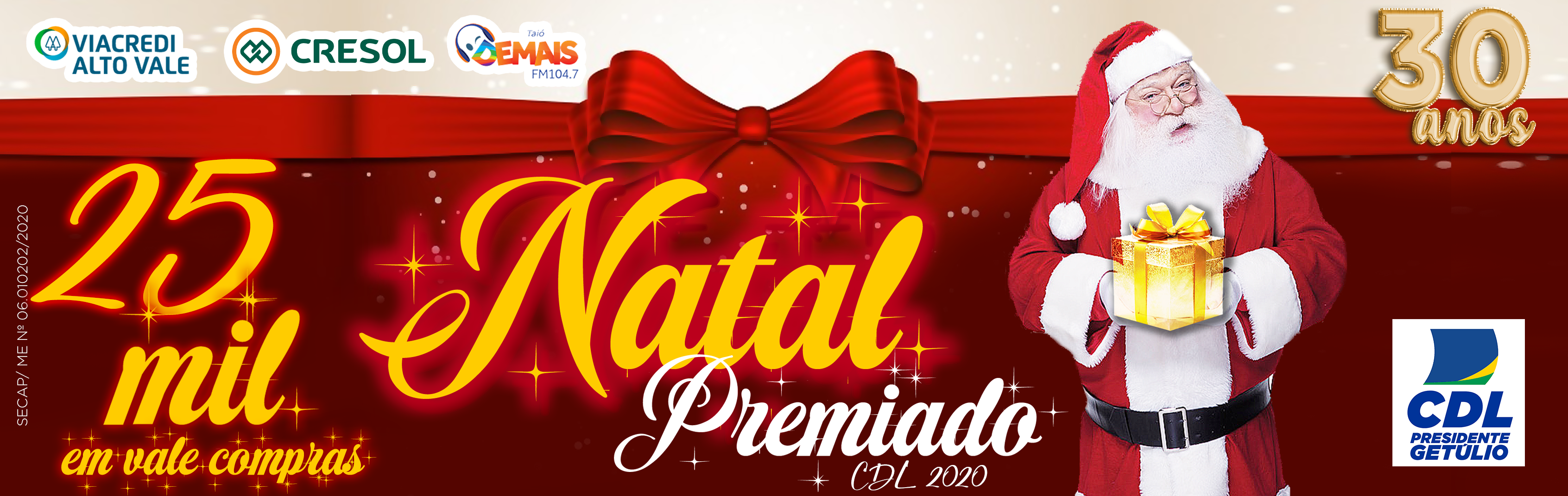 Natal Premiado CDL 2020